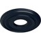 Ekena Millwork Classic Ceiling Medallion (Fits Canopies up to 7 1/4"), 12 3/8"OD x 4"ID x 1 1/8"P, Midnight Dream CM12CLMDF - alternate 3
